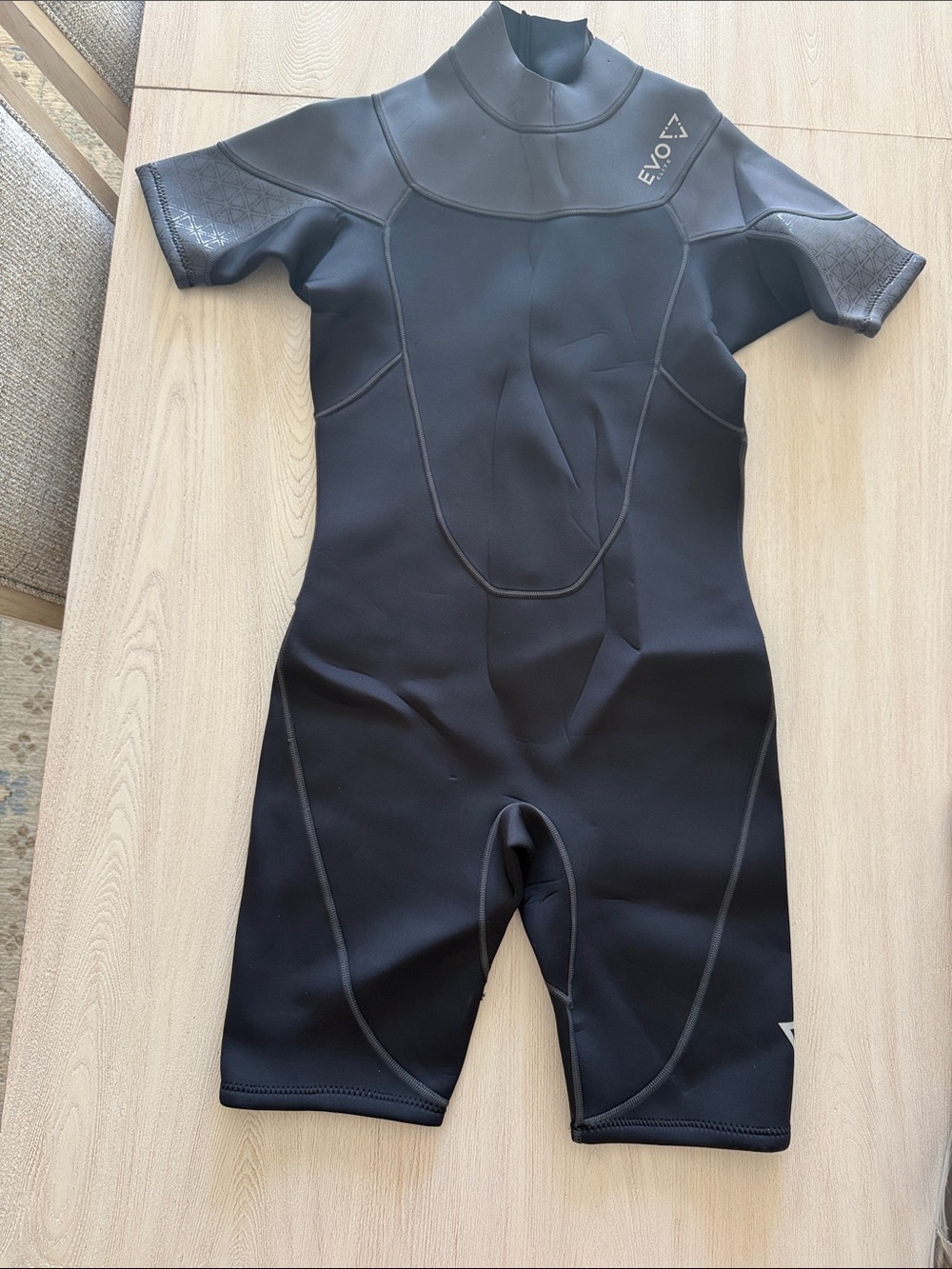 Evo Elite Short Sleeve Neoprene Wetsuit - Black